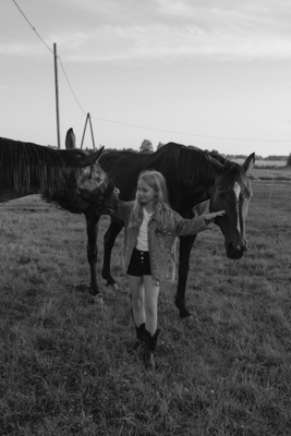 Fotosesija saulrietā