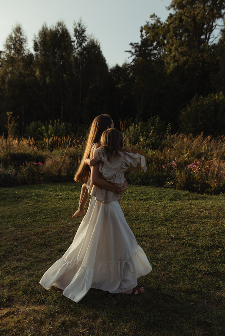 Sajūtu fotosesija - ģimenes fotosesija